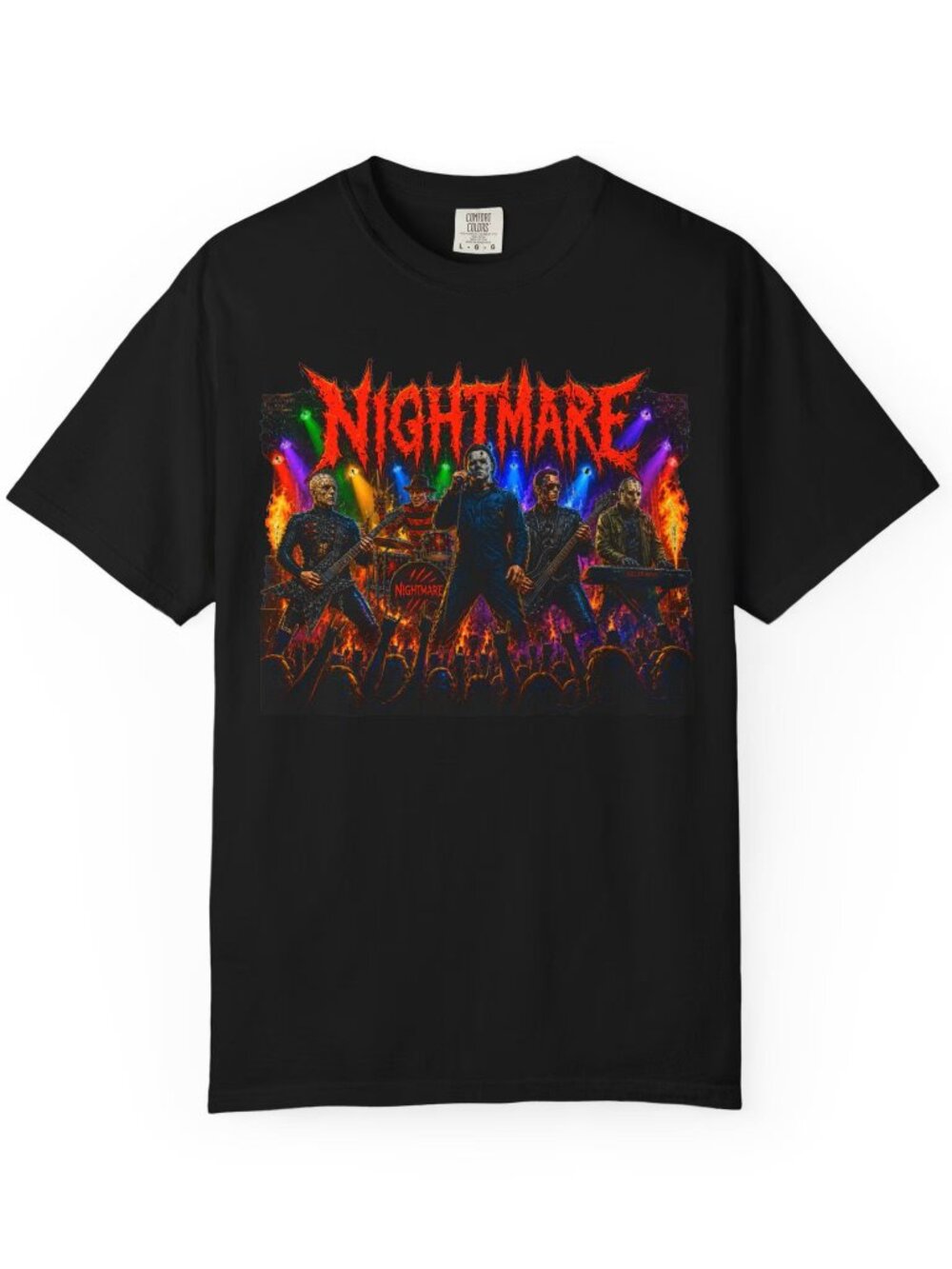 Nightmare Horror All Star Band Hellraiser, Jason, Freddy, Michael Myers
